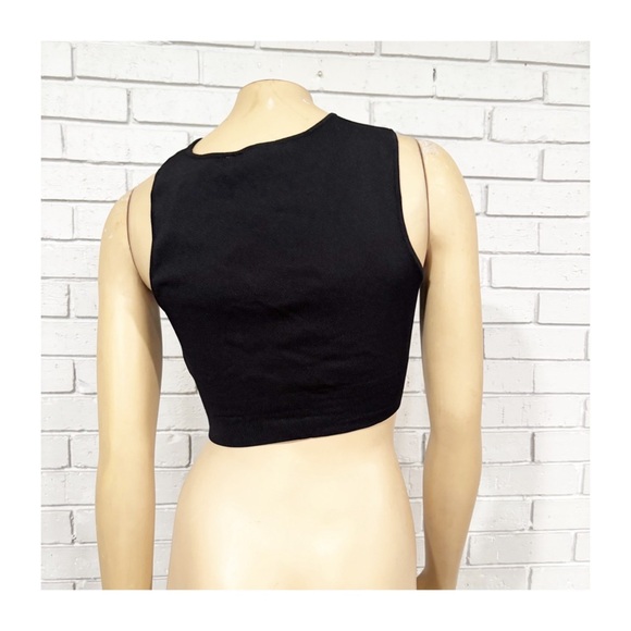 Zara Women’s Black Asymmetrical Women's Top - Picture 6 of 9